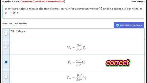 Tensor Analysis and it
