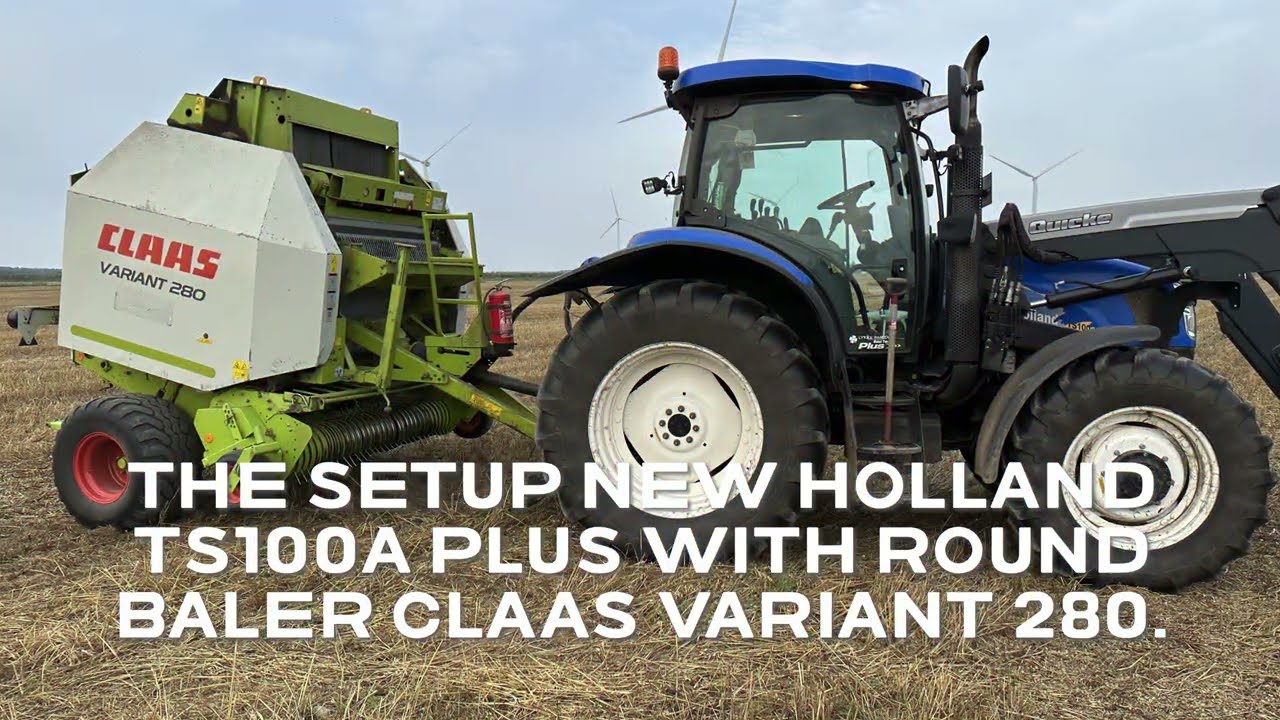 Baling with Class Variant 280.