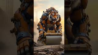 Download Lagu tiger + road rolar ai fusshain video #ai #anima #animals  #lion #respect #fascinating #evolution MP3