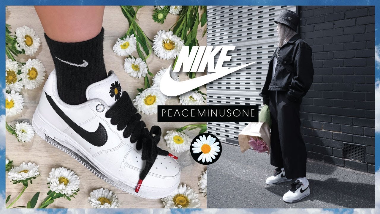 Médico extraño A merced de G-Dragon PEACEMINUSONE x Nike Air Force 1 “Para-Noise 2.0” + How To Lace  Them Like G-Dragon - YouTube