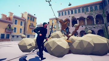 TABS Full Release | New Poseidon Vs. Every Faction