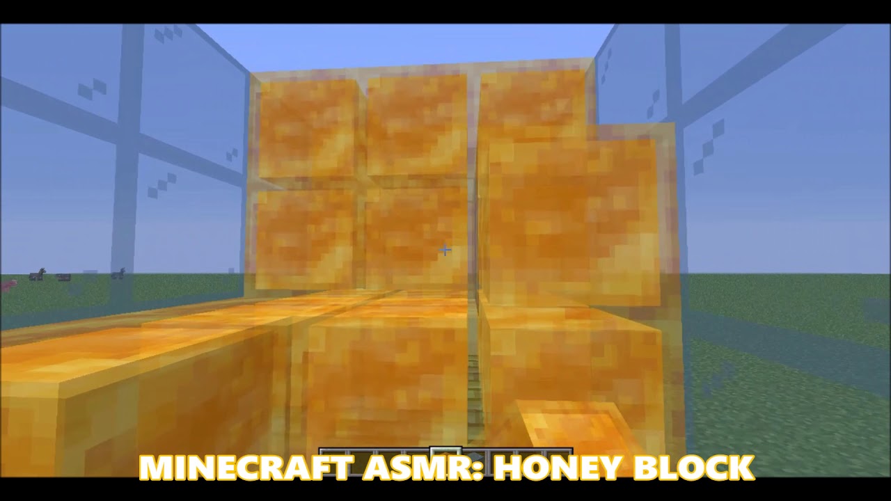 MINECRAFT ASMR: HONEY BLOCK (NO VOICE) - YouTube