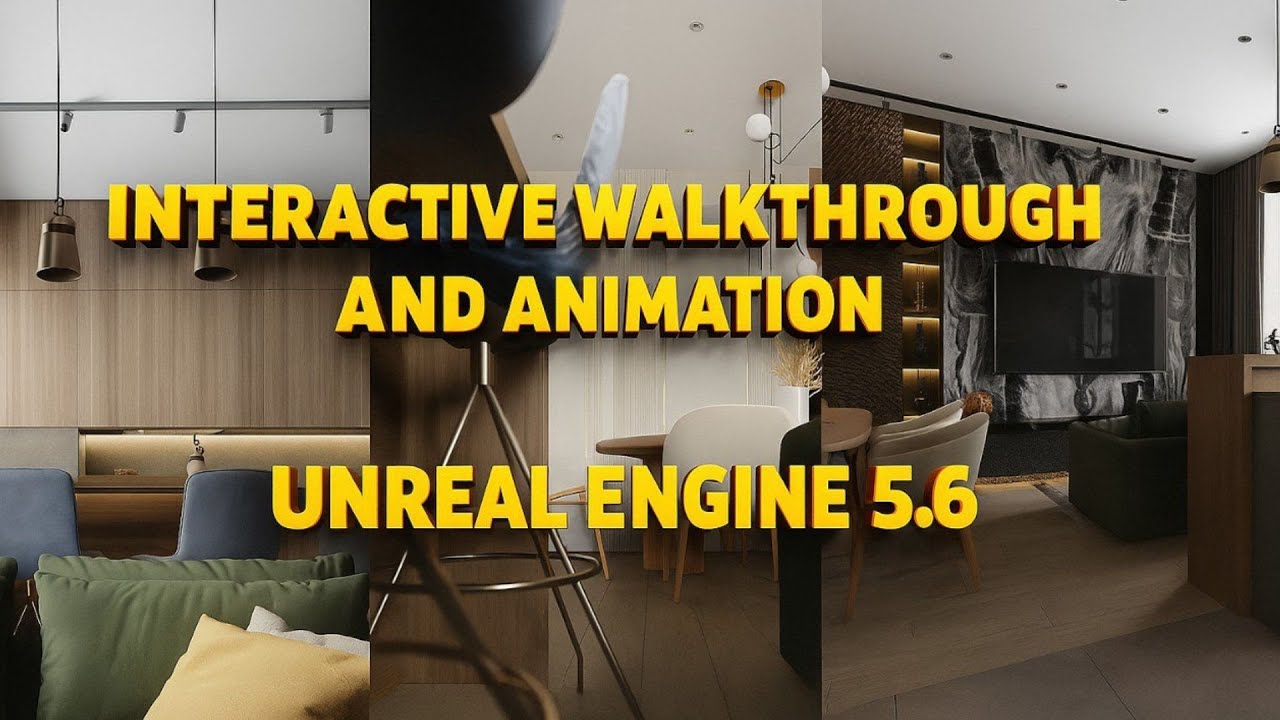 Student's interior work in Unreal Engine 5 | Alfredo Nolasco - YouTube