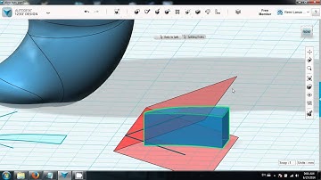 Autodesk 123D - Dinosaur Tutorial - Part 7