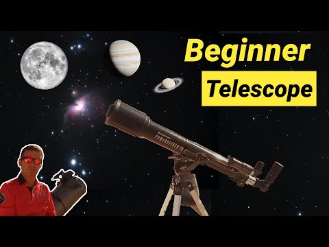 Telescope For BEGINNERS Celestron Powerseeker 70AZ