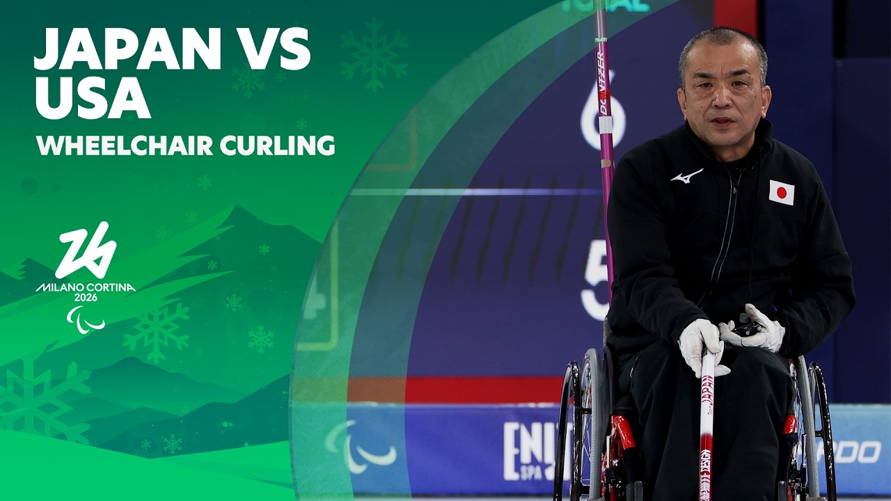 Japan 🇯🇵 Vs 🇺🇸 USA - Wheelchair Curling Mixed Doubles Full Match | Milano Cortina 2026