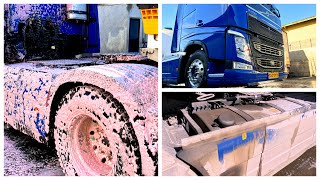 Muddiest Truck Ever | How To Wash A VOLVO Truck?