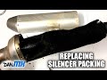 HOW TO REPLACE 4 STROKE DIRT BIKE EXHAUST PACKING | It's so easy!!