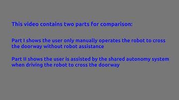 Shared autonomy to assist doorway crossing in mobile robot teleoperation