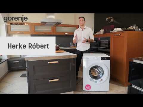 GORENJE WE723 | elöltöltős mosógép bemutató videó