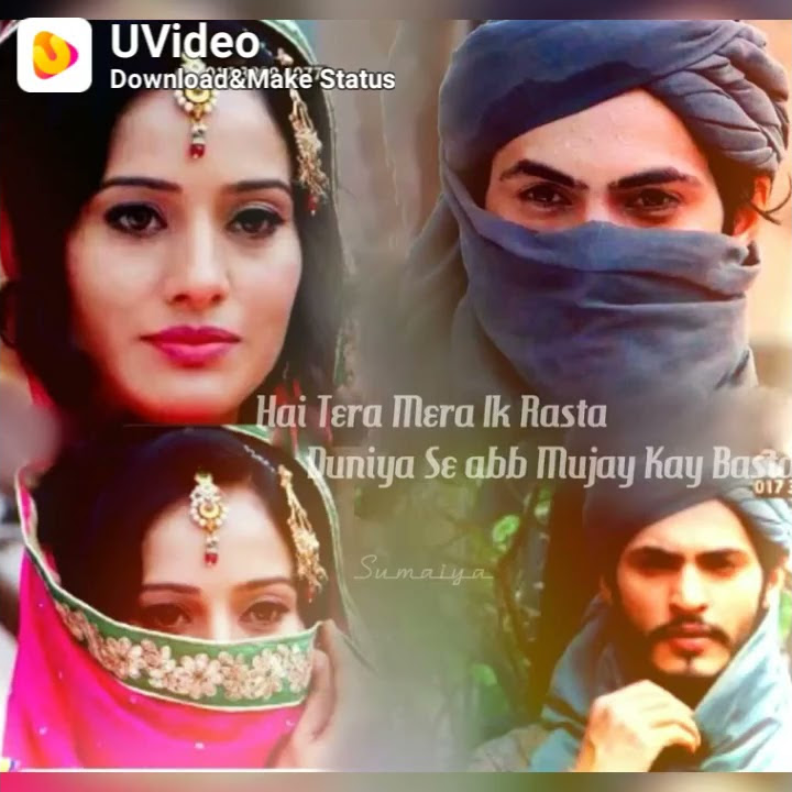 Hai tera mera ek Raasta...😢😢 Salim-Anarkali song from jodha-Akbar serial
