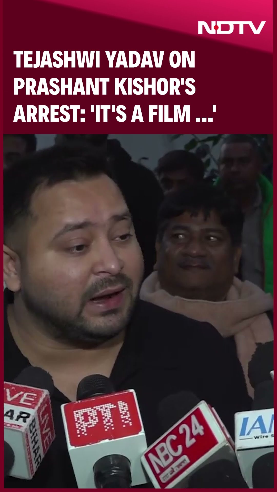 Tejashwi Yadav On Prashant Kishor's Arrest: 'This Is a BJP-B Team's Film And Actor'