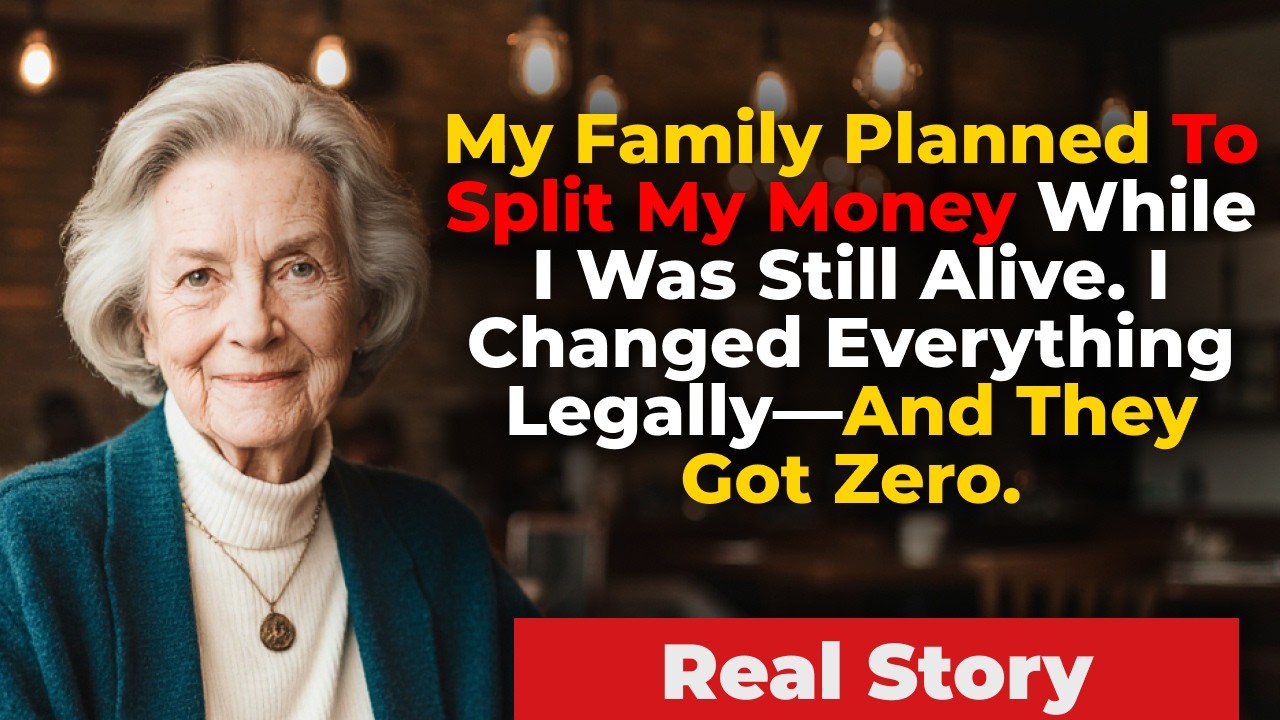 My Family Planned To Split My Money While I Was Still Alive. I Changed Everything Legally—And They
