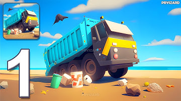 Garbage Truck: Junkyard Keeper - Gameplay Walkthrough Part 1 (iOS, Android)