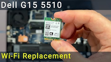 Dell G15 5510 Wi-Fi Card Replacement - Fix Wireless Issues
