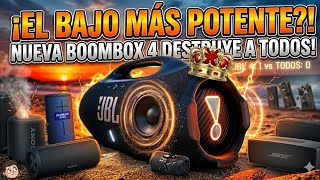 RESEÑA DEL REY JBL BOOMBOX 4 REY DEL BASS ? #speaker #bajos #vs