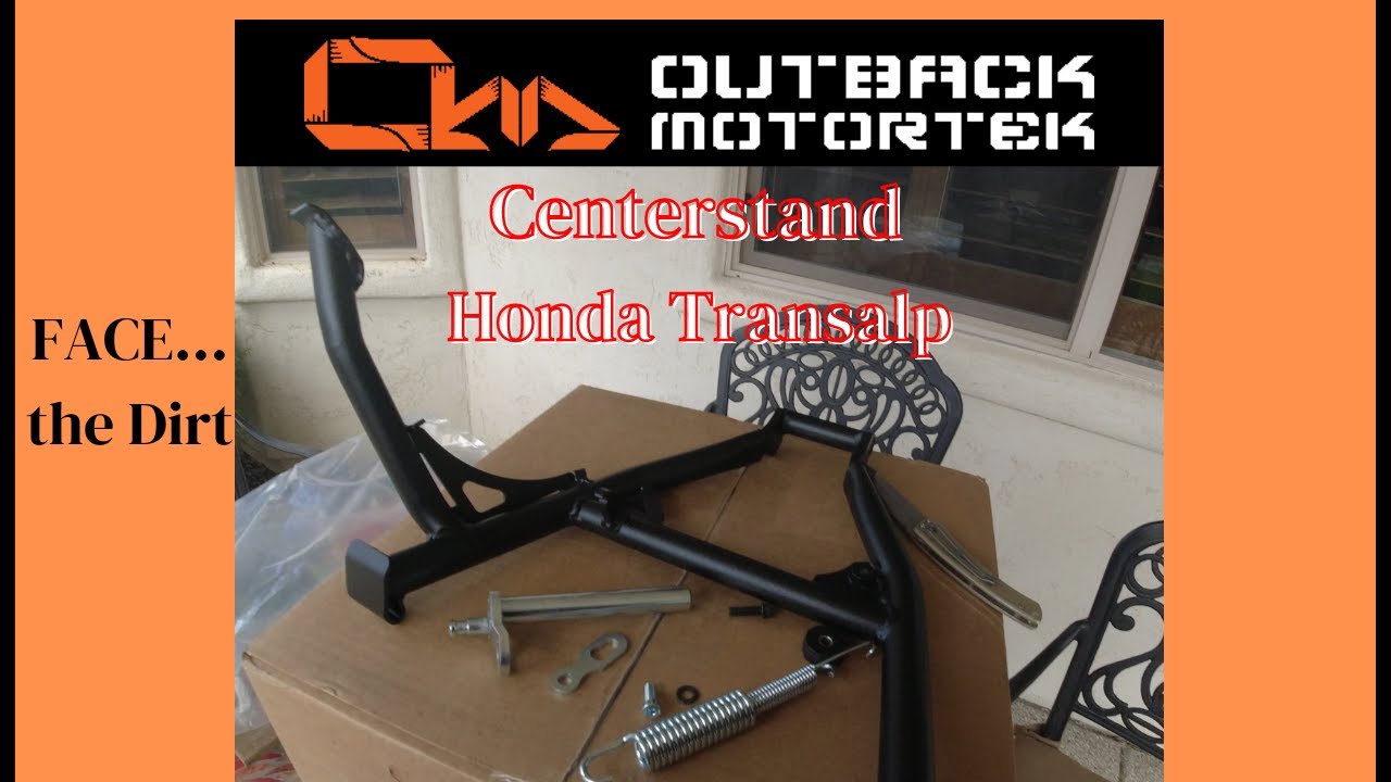 Honda Transalp gets Centerstand | Outback motortek