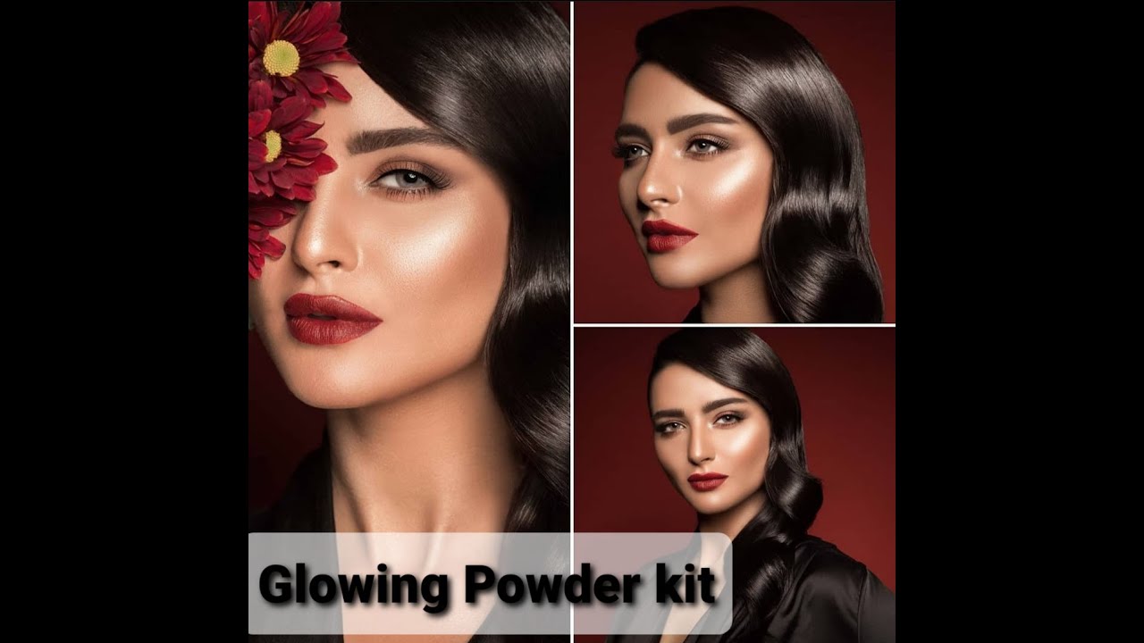 Glowing Powder Kit By Amrij Cosmetics || Highlighter Kit || 
