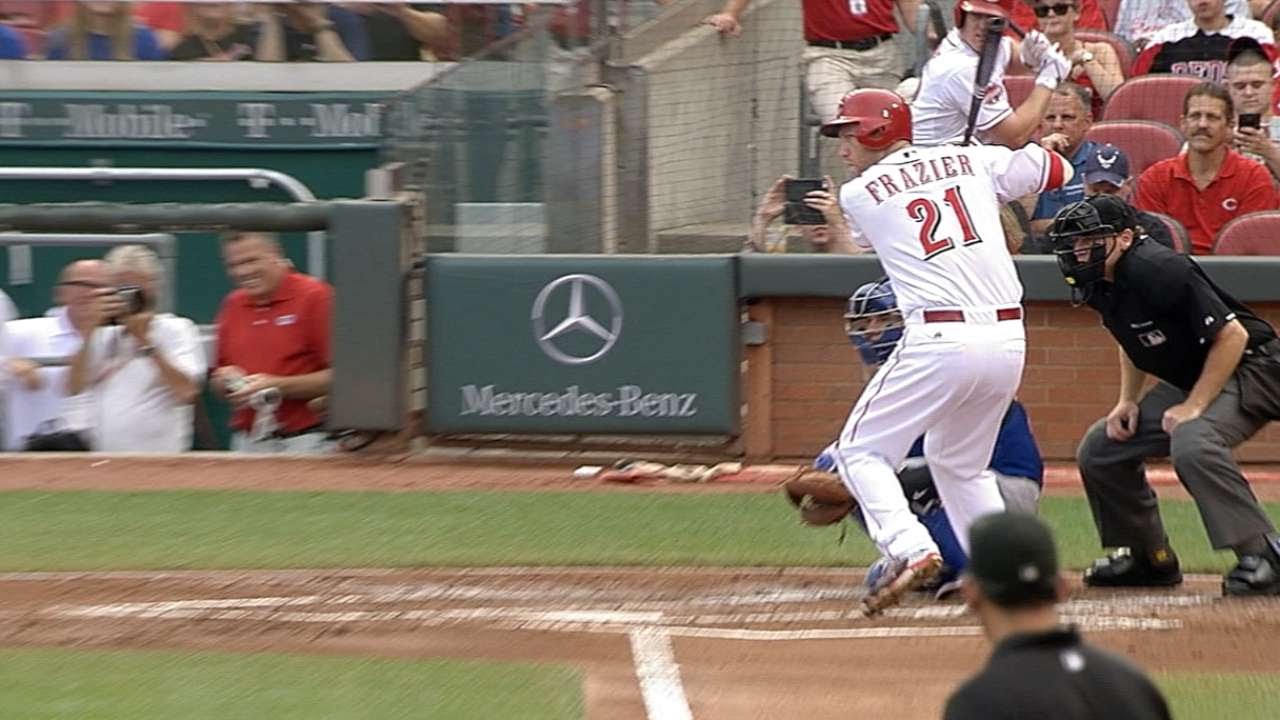 7/20/15: Bruce, Frazier and Byrd homer to lift Reds