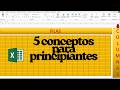 5 fundamentos explicados de Excel que debes saber