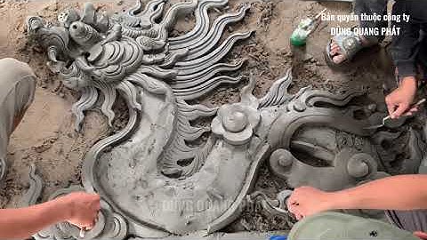 Hướng dẫn cách đắp rồng không vảy.