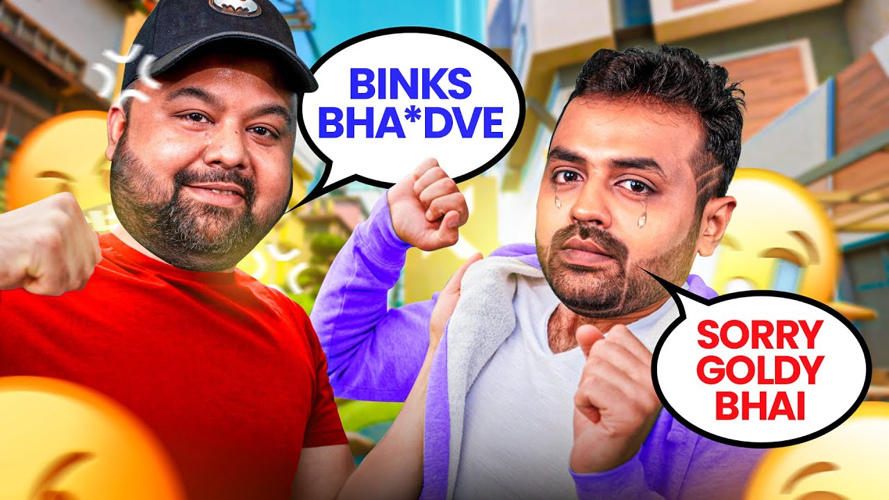 When Binks baited Goldy Bhai 😂