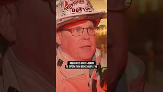 Firefighters hoist 5 people to safety from broken elevator