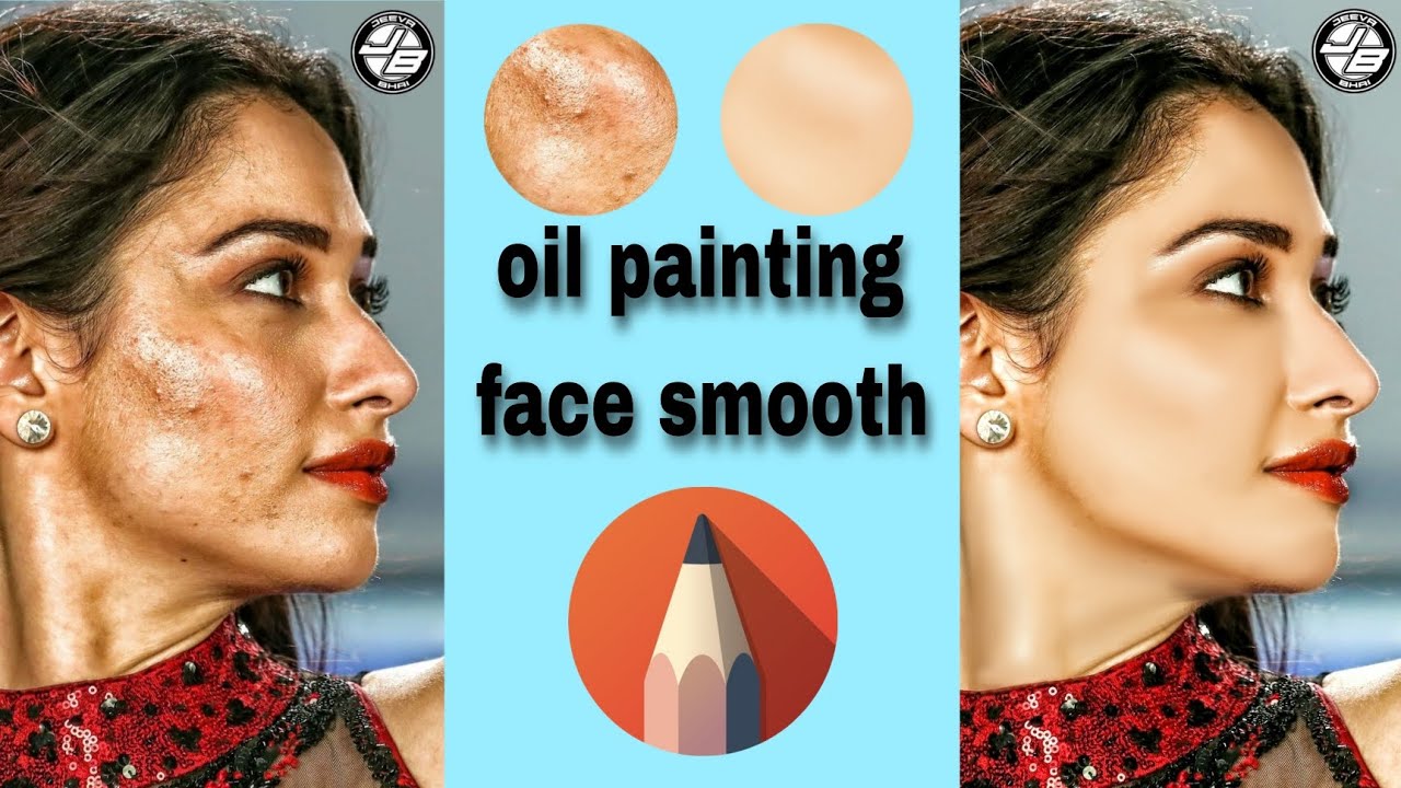 Best face smooth editing || Autodesk sketchbook tutorial || 