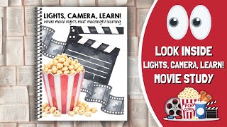 Look Inside: Lights, Camera, Learn! | Transform Family Movie Nights into Engaging Homeschool Lessons