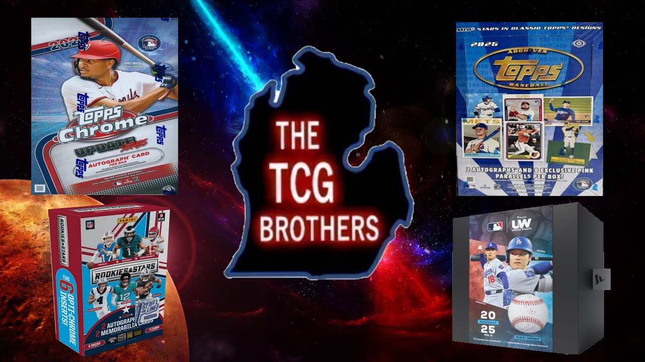 Breaks 485-488 - Topps Chrome Update 2025 Baseball Hobby MLB DEBUT Chase! - 10 Hobby Mixer Football!