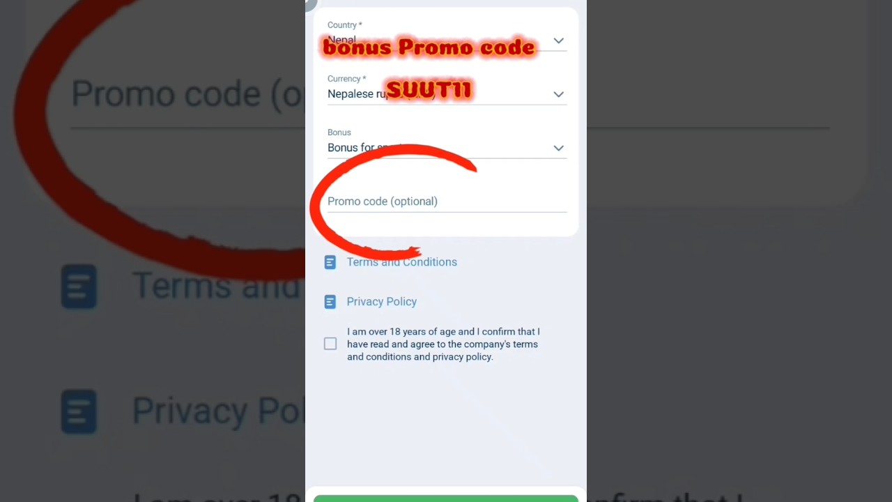 1xbet Free money Promo code: SUUT11 
