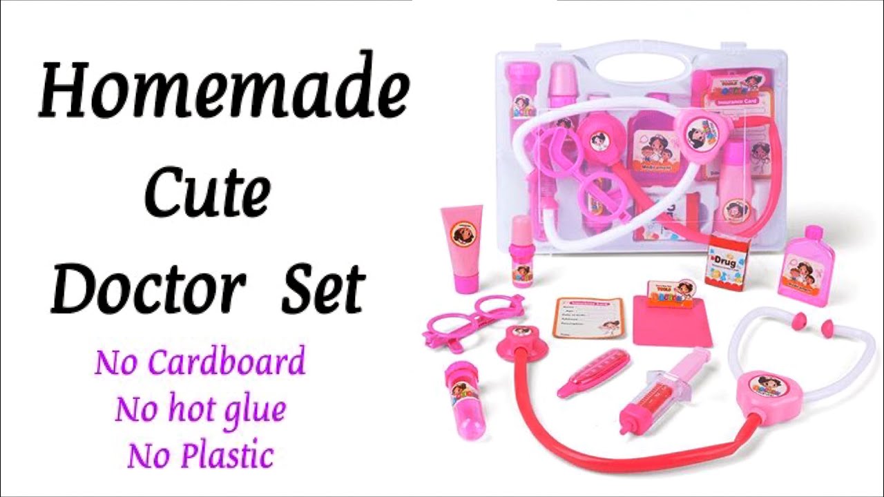 How to make doctor set at home/ how to make doctor set with paper / Homemade doctor set /Paper Craft