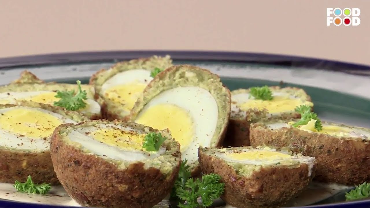 Falafal Scotch Eggs | Snack Time | Chef Ajay Chopra | FoodFood