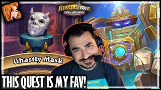 END OF TURN QUEST IS MY FAVORITE! - Hearthstone Battlegrounds