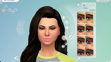Sims 4 cas LETS CREATE Ep.1 Maxis match