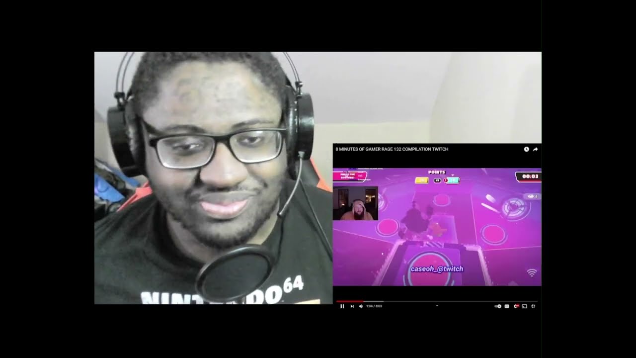 8 Minutes Of Gamer Rage 132 Compilation Twitch Reaction