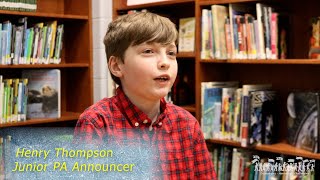 District Spotlight -- Casey's Student to Announce Sabres Game!