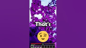 did you count how many blocks i mined? 🤔 #minecraft #minecraftshorts #shorts