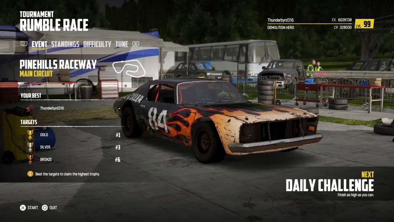 Wreckfest Breaking 200,000 Fame Points! - YouTube