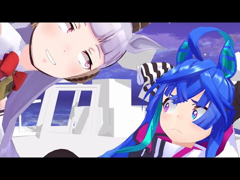 【ウマ娘MMD】ターボとゴルシ【Forget】