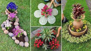 5 Genius methods to decorate your garden with flowers | Refúgio Green