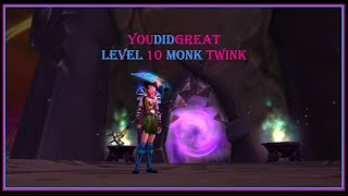 WoW Level 10 Monk Twink - 
