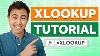 The Ultimate XLOOKUP Tutorial (The Best Excel Formula) by Kenji Explains 115,988 views 6 months ago 11 minutes, 3 seconds