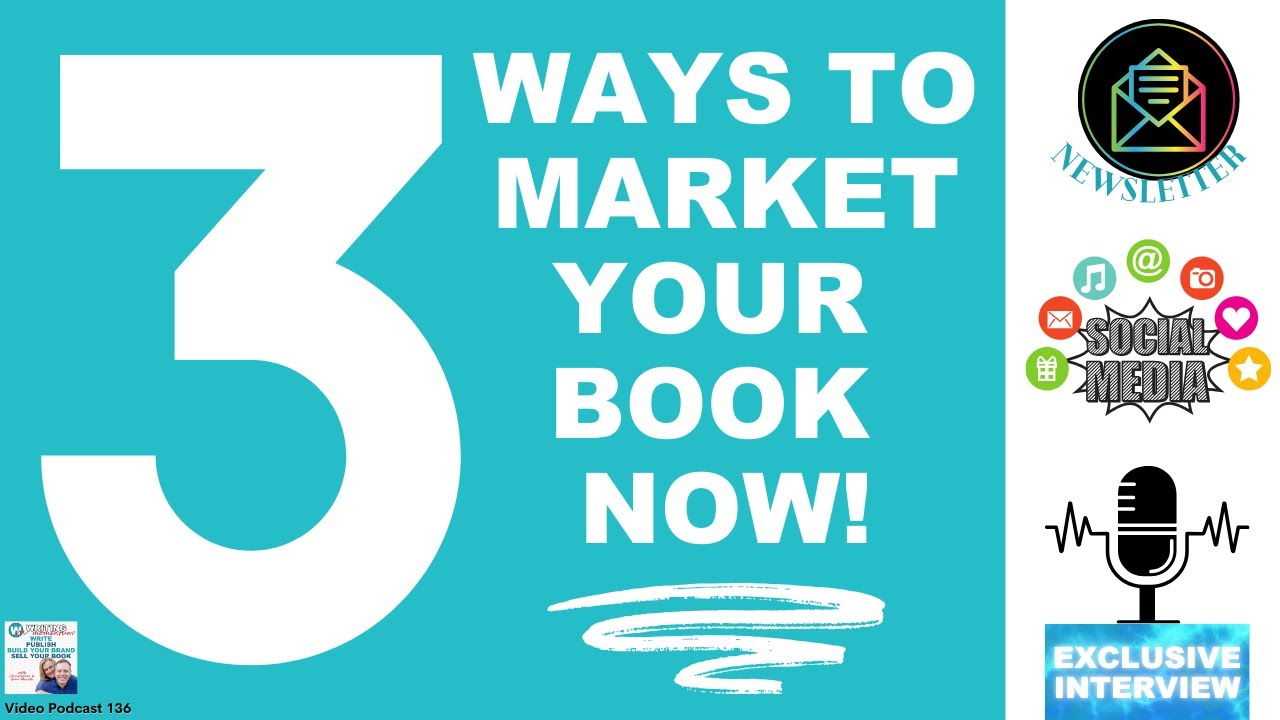 3 Ways to Market Your Book Before You Publish - YouTube