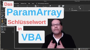 ParamArray in VBA, oder wie man die Coalesce Funktion in VBA schreiben kann.