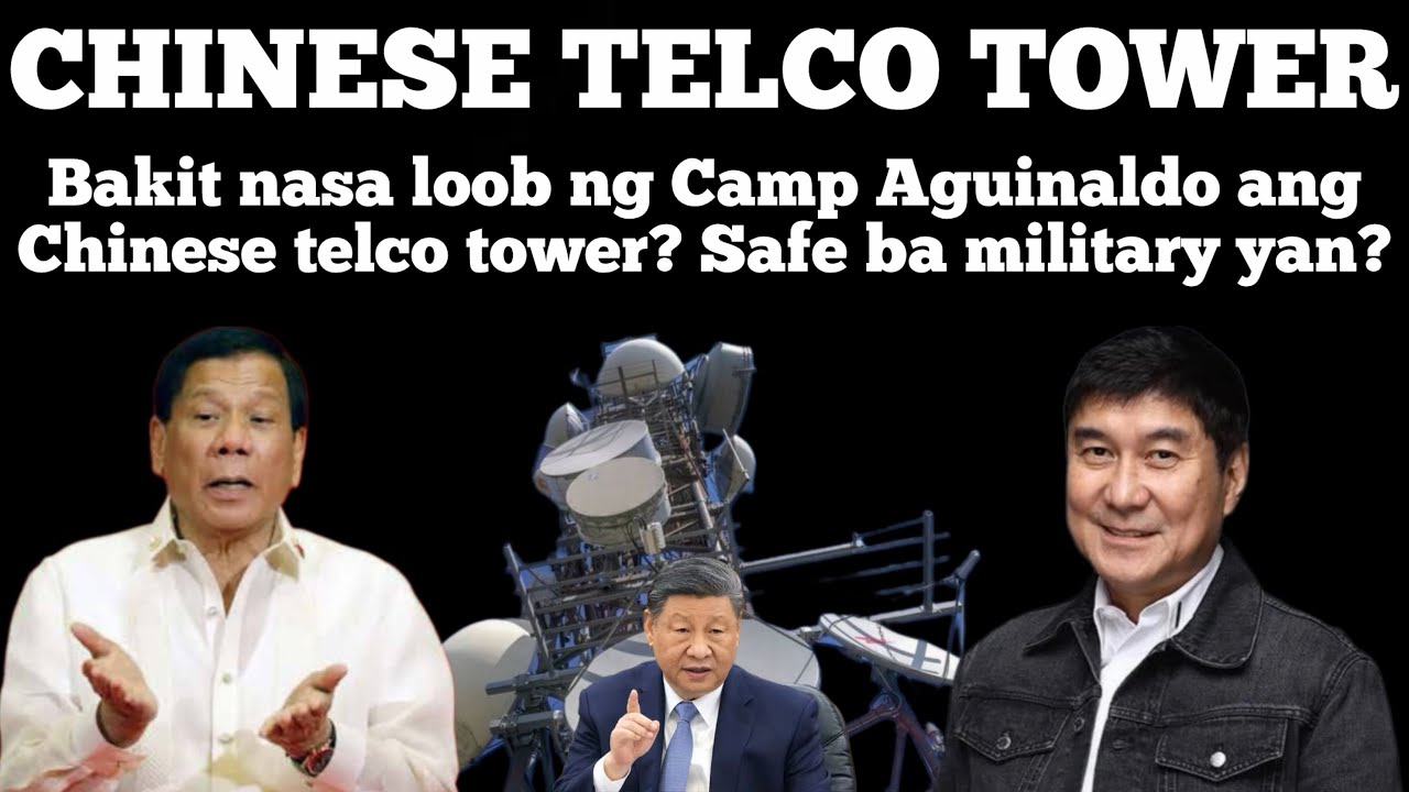 Katiwalian ni Digong nabisto ni Raffy Tulfo! Chinese telco tower Tinayo nasa loob ng CAMP AGUINALDO?