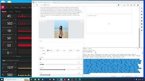 Image to image (img2img) web UI (Version 2) - AMD GPU/Windows stable diffusion demo and download