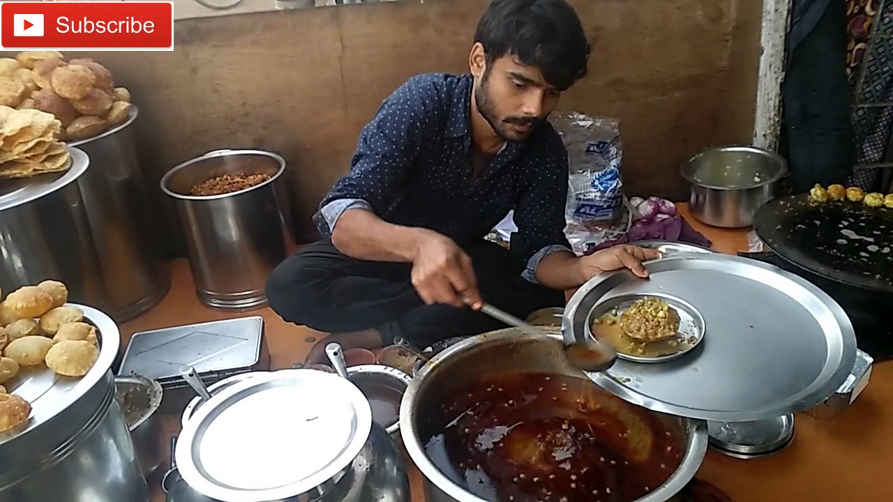 Bihari Style Kachori Chaat - Spicy Kachori(Kachodi) Chaat Bihari Style - Indian Street Food(Bihar) | Awesome Indian Food