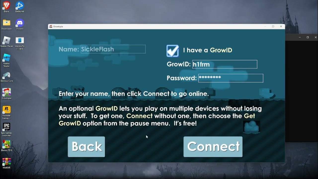 HOW TO FIX ERCON IN GROWTOPIA 2024 WORKS ON PC & Android cara