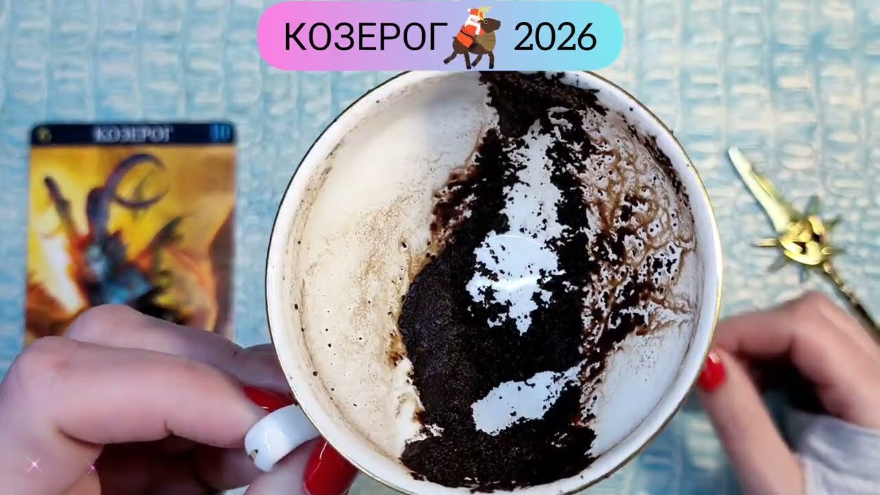 🔥КОЗЕРОГ 2026 СУДЬБОНОСНЫЕ ПЕРЕМЕНЫ Узнай что ждёт Чем судьба порадует? Гадание на кофейной гуще